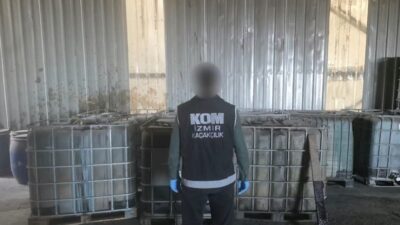 İzmir’in Aliağa ilçesinde gerçekleştirilen bir operasyonda, piyasa değeri 600 bin