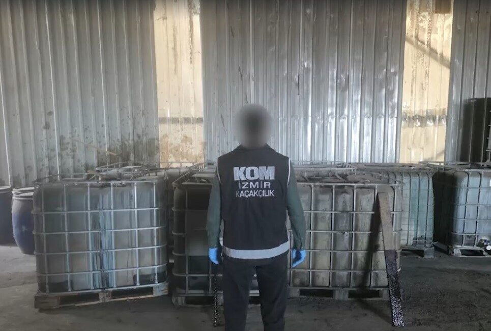 İzmir’in Aliağa ilçesinde gerçekleştirilen bir operasyonda, piyasa değeri 600 bin