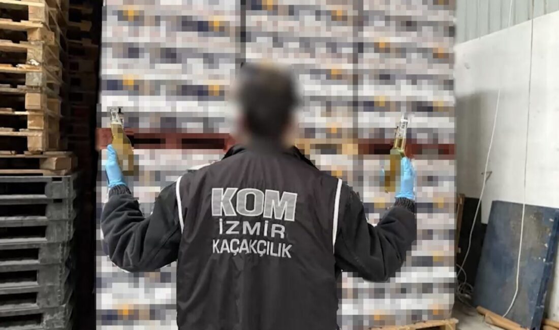 İzmir’in Buca ilçesinde polis tarafından gerçekleştirilen operasyonda, piyasa değeri yaklaşık