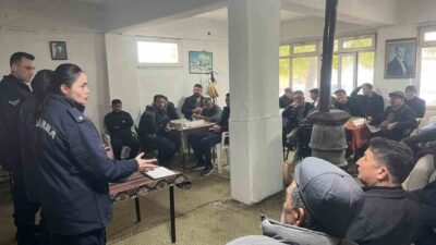 Afyonkarahisar İl Jandarma Komutanlığı, Bulca köyüne bağlı Sinanpaşa’da silah ruhsatı