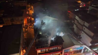 İstanbul’un Kağıthane ilçesinde bulunan bir 4 katlı binanın çatı katında