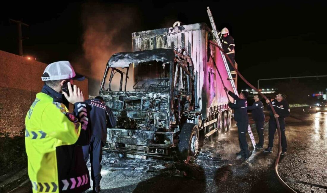 Muğla-Aydın karayolu üzerinde bulunan Kafaca kavşağında seyir halinde olan su