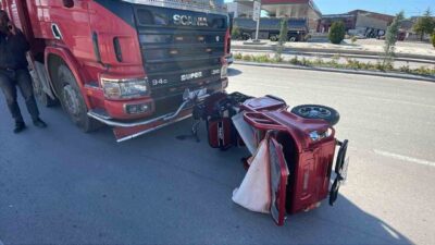 Karaman’da, Hamidiye Mahallesi 100. Yıl Bulvarı üzerinde meydana gelen trafik