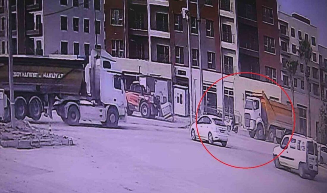 Hatay’da hafriyat kamyonunun altında kalan 48 yaşındaki motosiklet sürücüsünün can