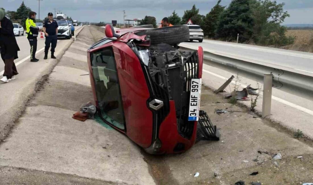 Karacabey-Bandırma yolu üzerinde meydana gelen bir trafik kazasında bir kişi