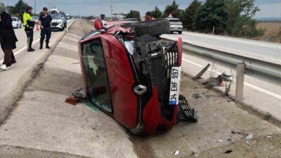Karacabey-Bandırma yolu üzerinde meydana gelen bir trafik kazasında bir kişi