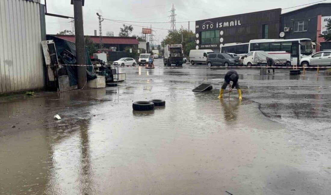 Ereğli ilçesinde şiddetli yağışların etkisiyle meydana gelen heyelan sonucu, Sarıkorkmaz