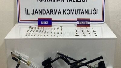 Karaman’da jandarma ekiplerinin 16-31 Ekim tarihleri arasında gerçekleştirdiği denetimlerde tarihi
