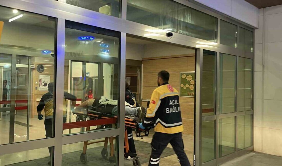 Karaman’da Nefise Sultan Mahallesi 2. İstasyon Caddesi’nde meydana gelen bıçaklı
