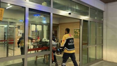 Karaman’da Nefise Sultan Mahallesi 2. İstasyon Caddesi’nde meydana gelen bıçaklı