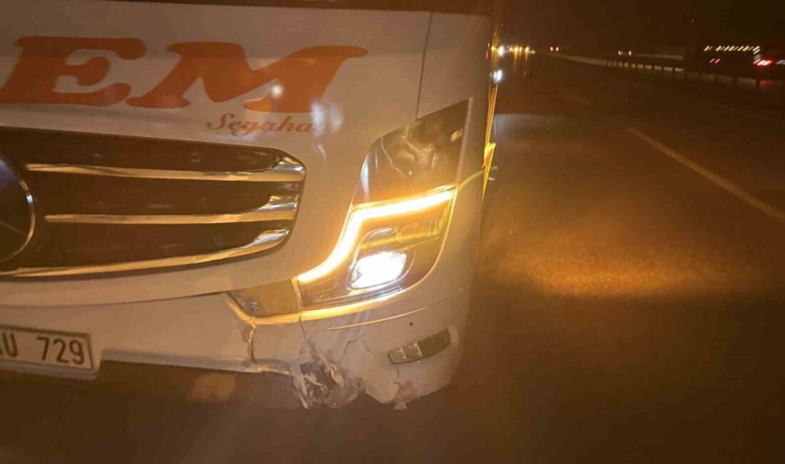 Kastamonu’nun Tosya ilçesinde sürücüsünün direksiyon hakimiyetini kaybettiği otomobilin önce bariyerlere,