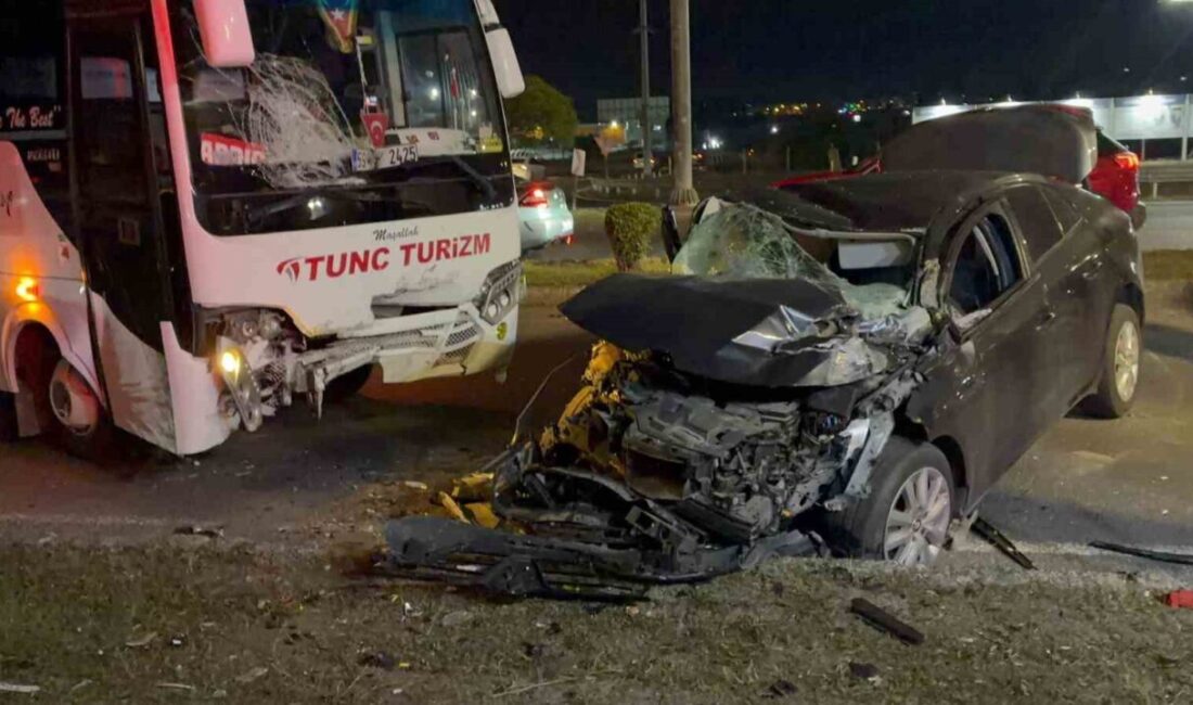 Çerkezköy ile Kapaklı ilçeleri arasındaki yolda meydana gelen trafik kazasında