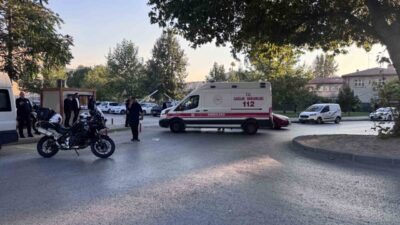 Kocasinan ilçesinde, Sahabiye Mahallesi Ahmet Paşa Caddesi’nde meydana gelen trafik