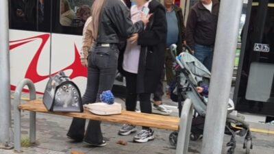 Samsun’da bebek arabasındaki özel bir çocuğun çantadaki kediye vurmasının ardından