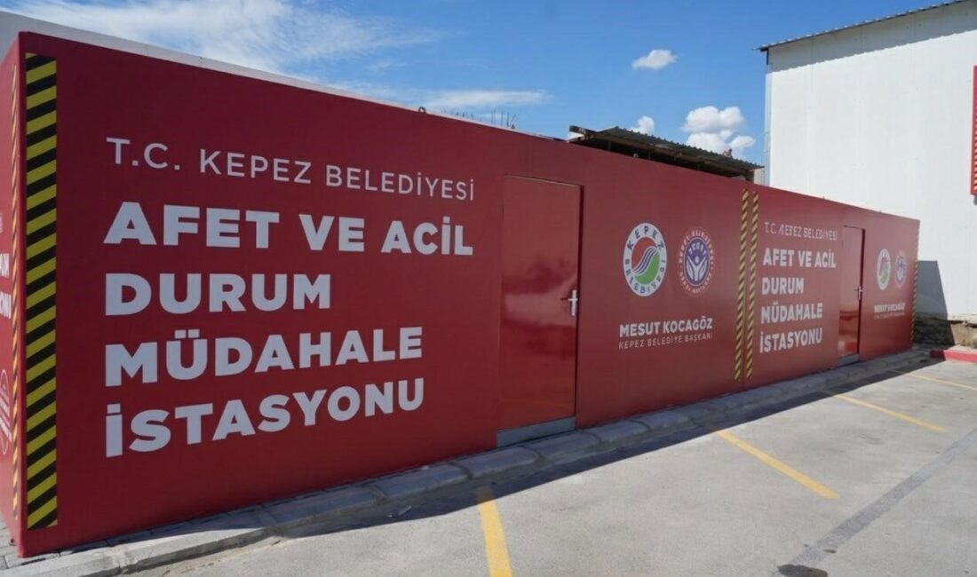 Kepez Belediyesi, afet durumlarında ilk 72 saat içinde hızlı ve