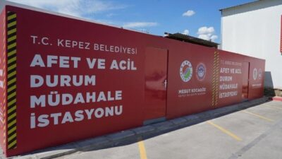 Kepez Belediyesi, afet durumlarında ilk 72 saat içinde hızlı ve