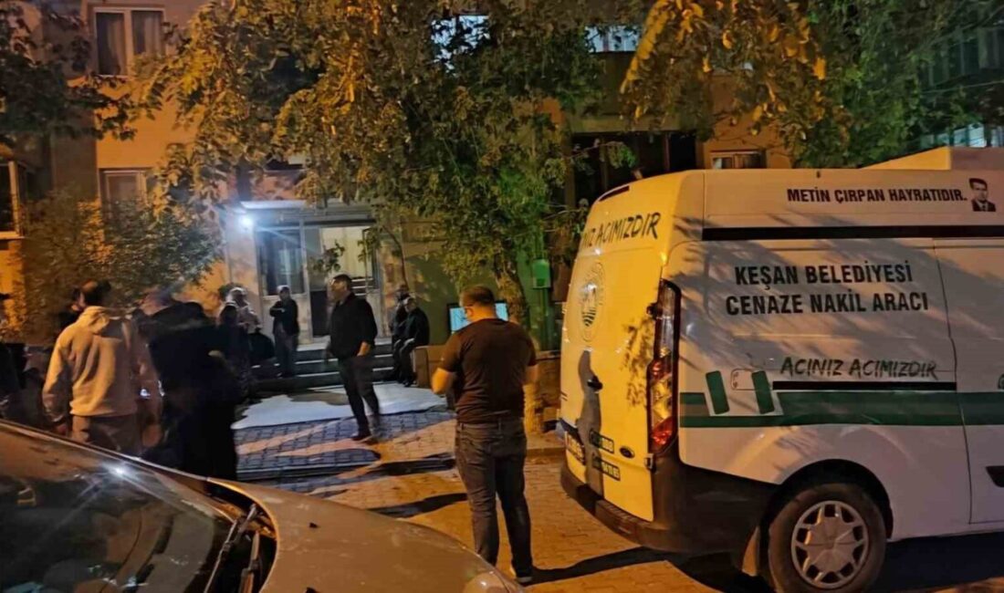 Keşan ilçesinde, Özgün Yapı Kooperatifi’ne ait bir apartman dairesinde tek