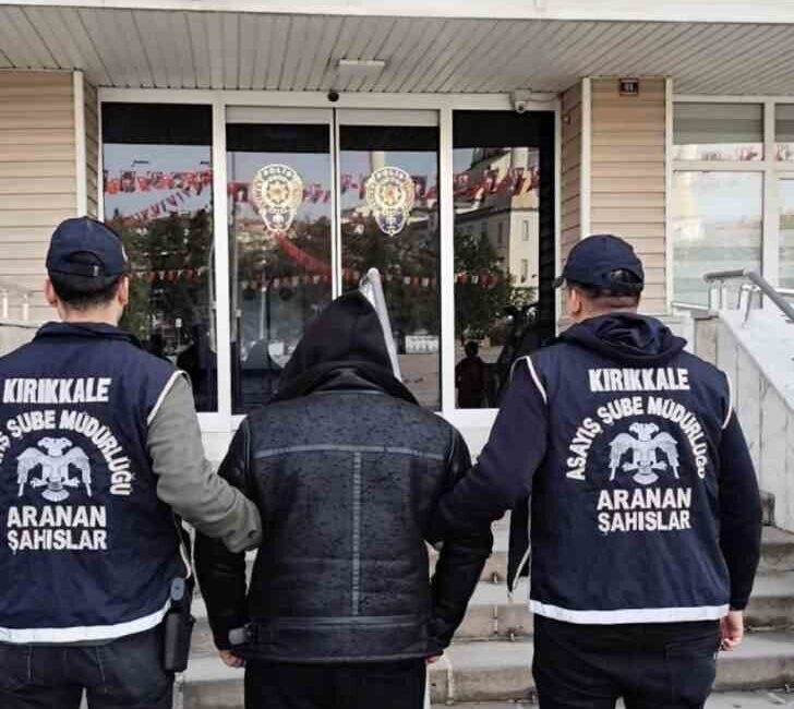 Kırıkkale’de uyuşturucu ticareti suçundan hakkında kesinleşmiş 8 yıl 4 ay