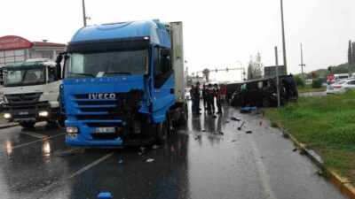 Manavgat, Antalya ilçesinde meydana gelen zincirleme kazada, aralarında 2 Alman