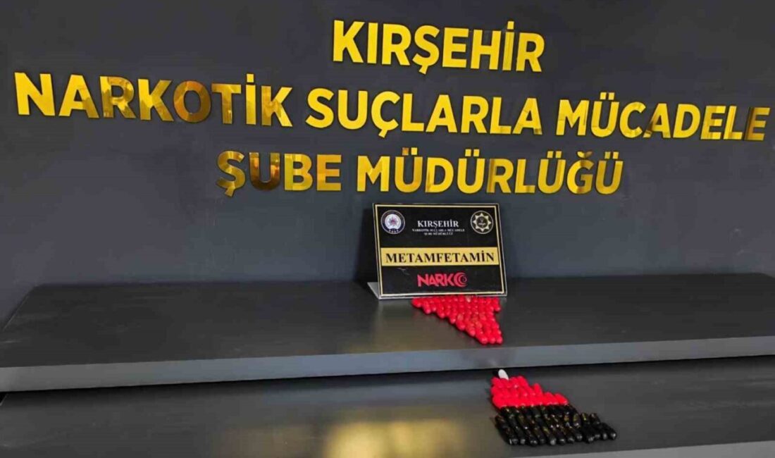 Kırşehir’de, Narkotik Suçlarla Mücadele Şube Müdürlüğü ve İstihbarat Şube Müdürlüğü