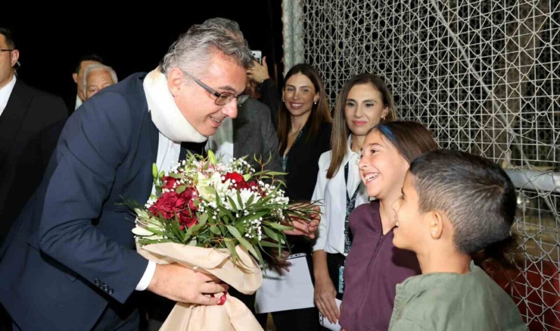 Kuzey Kıbrıs Türk Cumhuriyeti Cumhurbaşkanı Tufan Erhürman ve Güney Kıbrıs