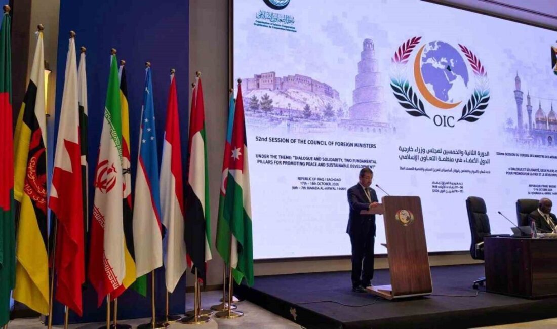 KKTC Dışişleri Bakanı Tahsin Ertuğruloğlu, Irak’ın başkenti Bağdat’ta gerçekleşen İslam