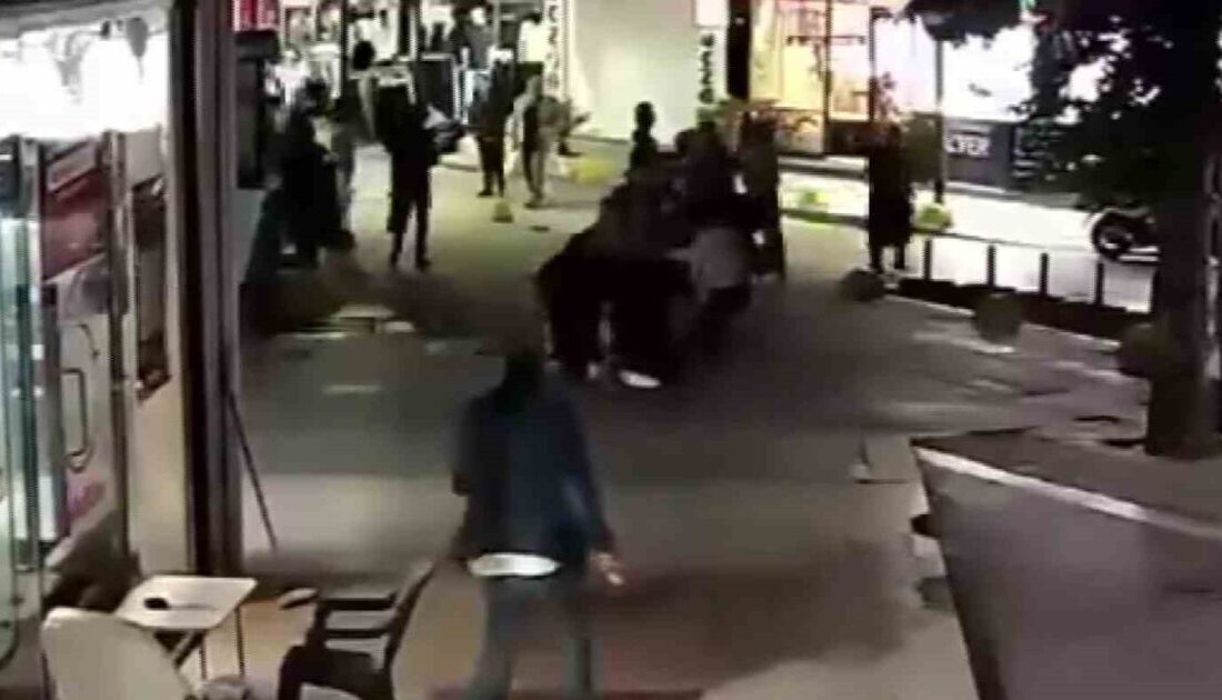 Gölcük ilçesinde yaşanan olayda, bir kadın ile kızının cadde üzerinde