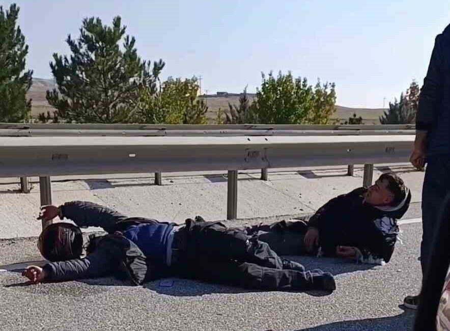 Eskişehir’in Sivrihisar ilçesinde meydana gelen trafik kazasında, sürücüsü kontrolü kaybeden