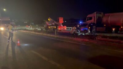 Tekirdağ’da bir trafik kazası meydana geldi ve sürücü yaralandı. Olay,