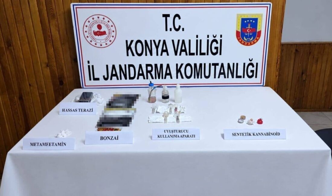 Konya’da Jandarma ekipleri son 15 günde gerçekleştirdikleri 26 operasyonda binlerce