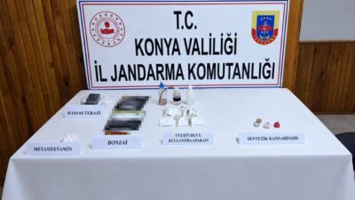 Konya’da Jandarma ekipleri son 15 günde gerçekleştirdikleri 26 operasyonda binlerce
