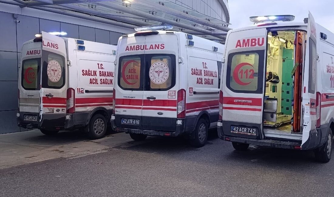 Konya’nın Beyşehir ilçesinde meydana gelen iki ayrı trafik kazasında toplam