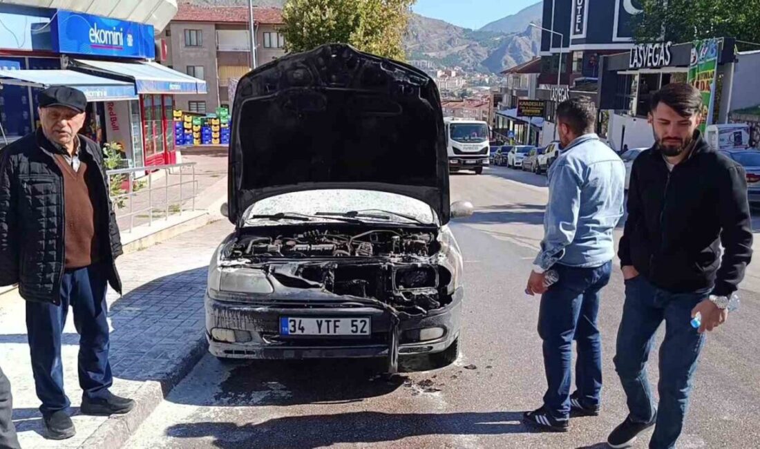 Amasya’da bir genç, KPSS sınavına girmek için park ettiği otomobilden