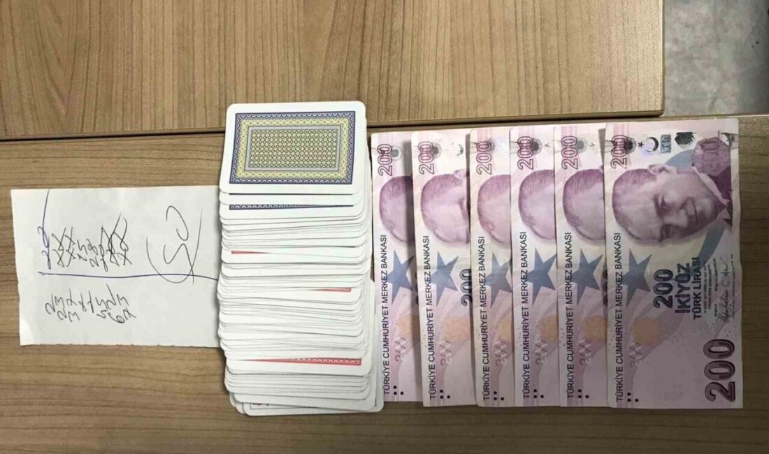 Samsun’un Canik ve İlkadım ilçelerinde kumar oynayan 6 kişiye toplam