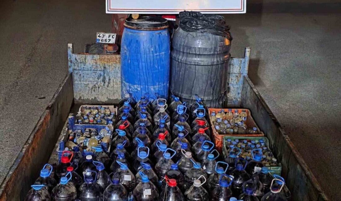 Kütahya’nın Şaphane ilçesinde jandarma ekipleri tarafından gerçekleştirilen bir operasyonda, 960