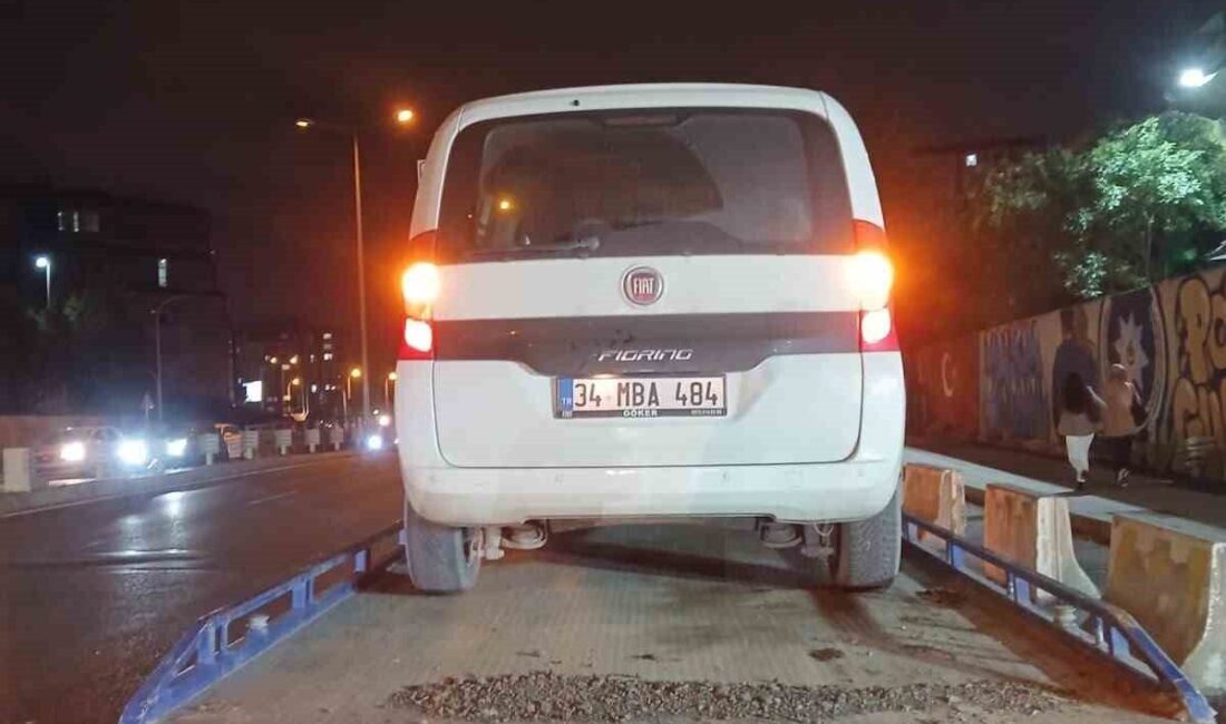 Kuzey Marmara Otoyolu’nda, bir otomobil sürücüsü ters şeritte ilerlerken, diğer
