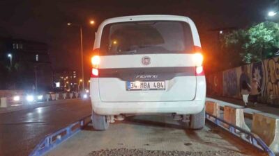 Kuzey Marmara Otoyolu’nda, bir otomobil sürücüsü ters şeritte ilerlerken, diğer