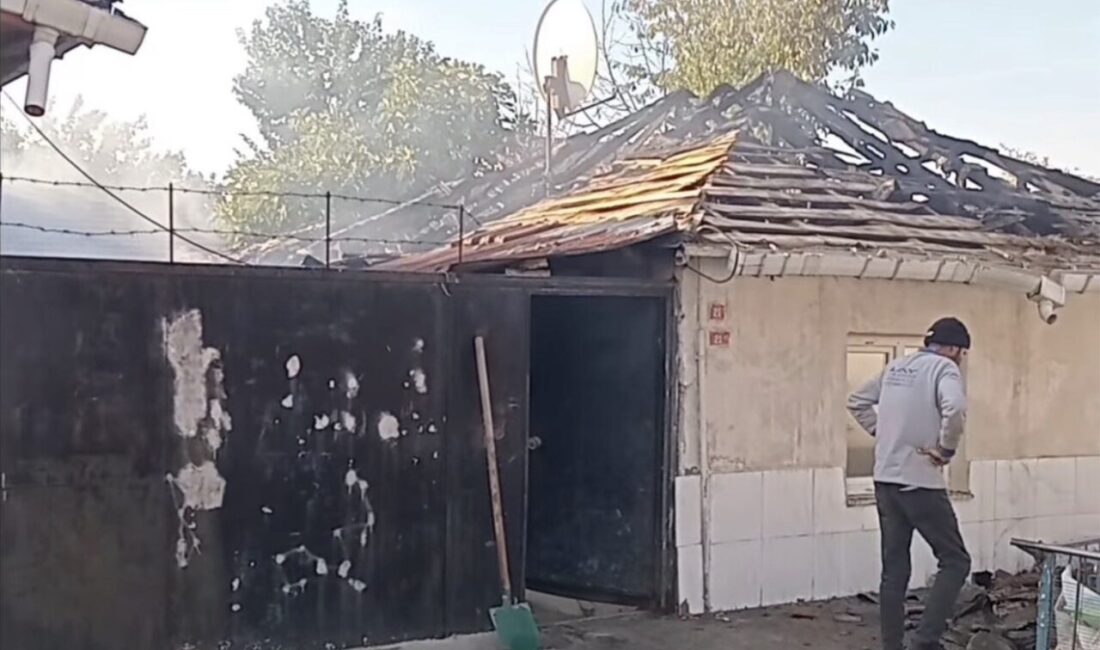 Lüleburgaz ilçesinde bir evde çıkan yangın, hızlı müdahale sayesinde kısa