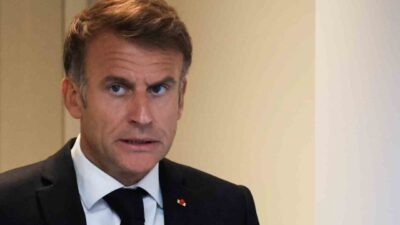 Fransa Devlet Başkanı Emmanuel Macron, ülke genelinde meydana gelen şiddet
