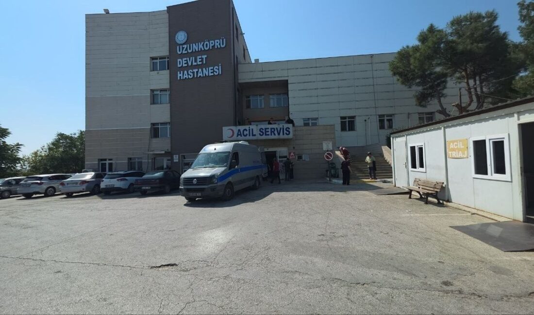 Uzunköprü ilçesindeki bir maden şirketinde çalışan mesai arkadaşları arasında meydana