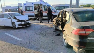 Malatya’nın Akçadağ ilçesinde meydana gelen trafik kazasında 1’i ağır olmak