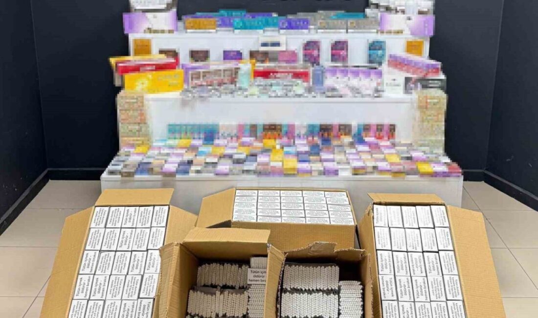 Malatya’da, İl Emniyet Müdürlüğü Kaçakçılık ve Organize Suçlarla Mücadele Şube