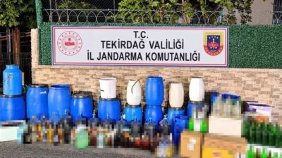 Malkara ilçesinde jandarma ekipleri tarafından gerçekleştirilen operasyonda, 1 ton 120