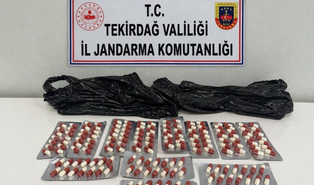Malkara ilçesindeki jandarma Suç Araştırma Timi, gerçekleştirdiği uyuşturucu operasyonunda 168