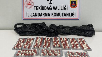 Malkara ilçesindeki jandarma Suç Araştırma Timi, gerçekleştirdiği uyuşturucu operasyonunda 168