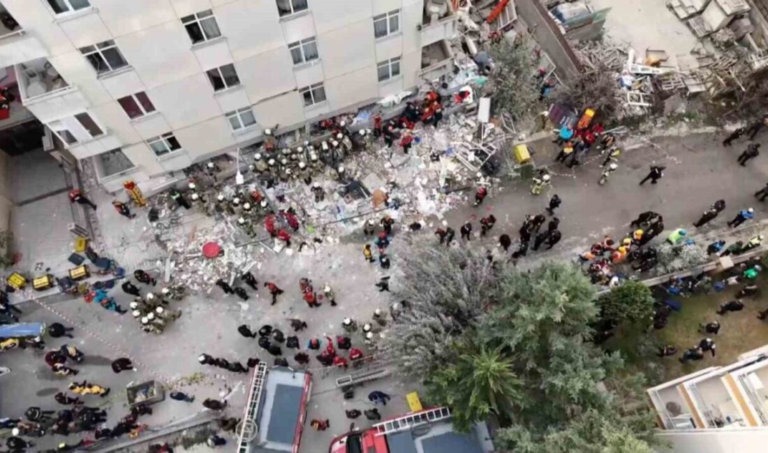 Maltepe’de yer alan 7 katlı bir binanın 3 katında meydana