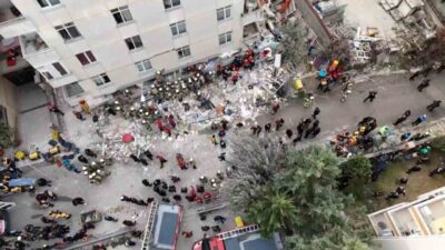 Maltepe’de yer alan 7 katlı bir binanın 3 katında meydana