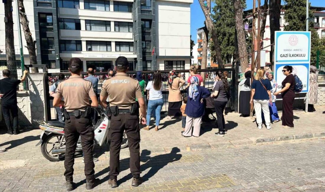 Manisa’da, öğrencilerin güvenli bir ortamda eğitim almalarını sağlamak amacıyla, 14