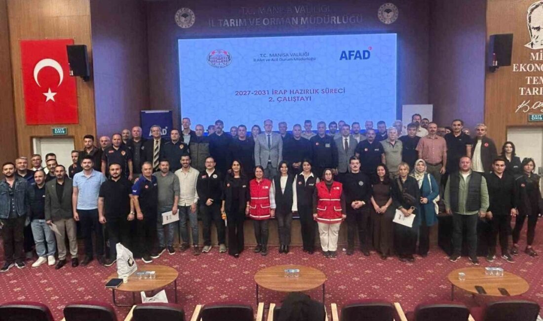Manisa’nın afetlere karşı direncini artırmayı hedefleyen 2027-2031 İl Afet Risk