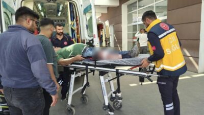 Adıyaman ilinde bir marangoz ustası, iş sırasında kazara kesici bir